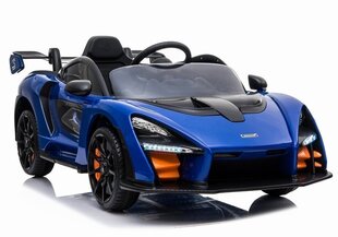 McLaren Senna lasten sähköavoauto, sininen hinta ja tiedot | Lasten sähköautot | hobbyhall.fi