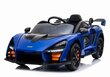 McLaren Senna lasten sähköavoauto, sininen hinta ja tiedot | Lasten sähköautot | hobbyhall.fi