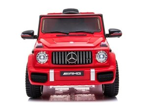 Mercedes G63 -sähkömaasturi lapsille, 105 x 55 x 33 cm, punainen hinta ja tiedot | Lasten sähköautot | hobbyhall.fi