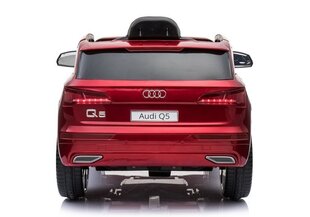 Audi Q5 -sähköauto, lasten, punainen hinta ja tiedot | Lasten sähköautot | hobbyhall.fi