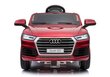 Audi Q5 -sähköauto, lasten, punainen hinta ja tiedot | Lasten sähköautot | hobbyhall.fi