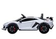 Lamborghini Aventador -sähköauto, lasten, valkoinen hinta ja tiedot | Lasten sähköautot | hobbyhall.fi