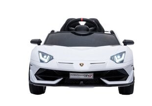 Lamborghini Aventador -sähköauto, lasten, valkoinen hinta ja tiedot | Lasten sähköautot | hobbyhall.fi