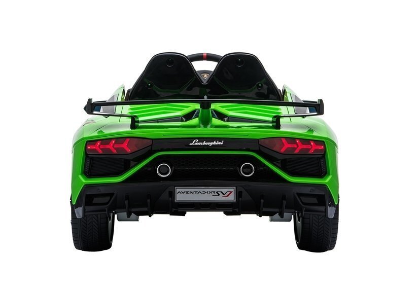 Lamborghini Aventador -sähköauto, lasten, vihreä hinta ja tiedot | Lasten sähköautot | hobbyhall.fi