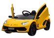 Lamborghini Aventador -sähköauto, lasten, keltainen hinta ja tiedot | Lasten sähköautot | hobbyhall.fi