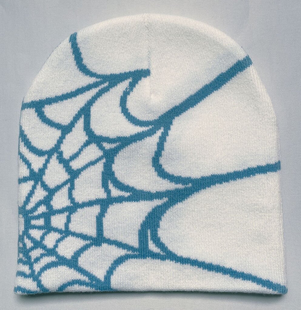 Y2K Knit Hat Spider Web Ratsastus Ulkoilu Urheilu Muoti Hattu Naiset Miehet hinta ja tiedot | Naisten päähineet | hobbyhall.fi