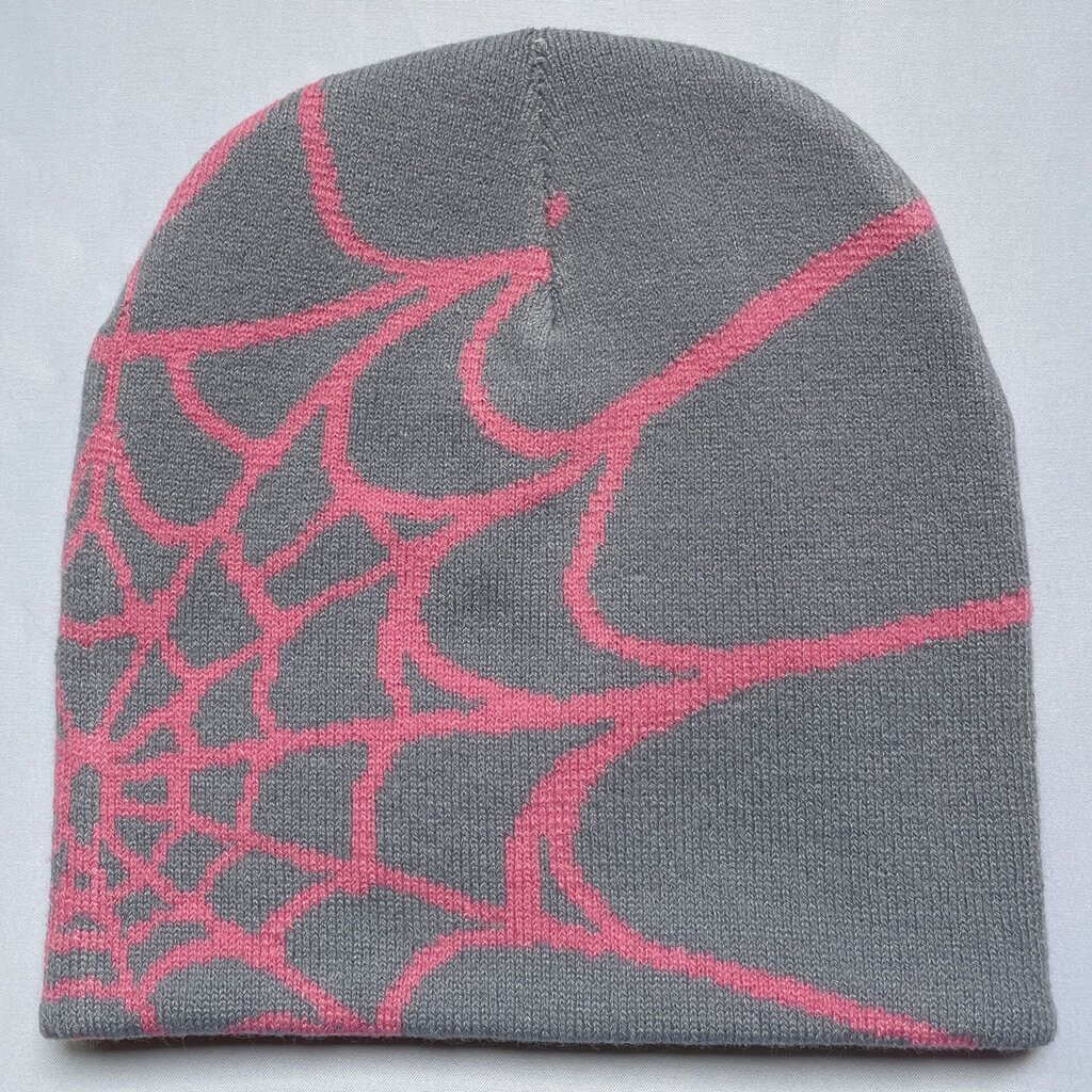 Y2K Knit Hat Spider Web Ratsastus Ulkoilu Urheilu Muoti Hattu Naiset Miehet hinta ja tiedot | Naisten päähineet | hobbyhall.fi