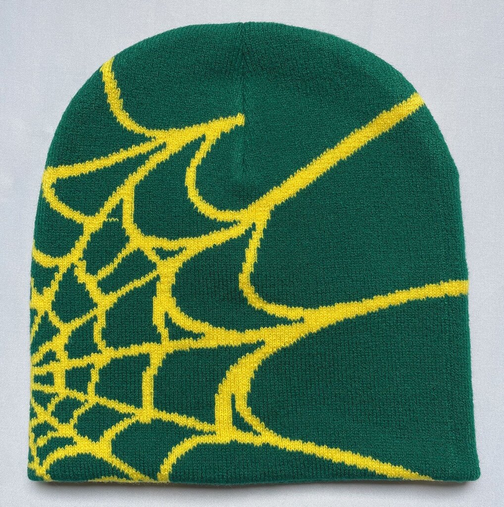 Y2K Knit Hat Spider Web Ratsastus Ulkoilu Urheilu Muoti Hattu Naiset Miehet hinta ja tiedot | Naisten päähineet | hobbyhall.fi