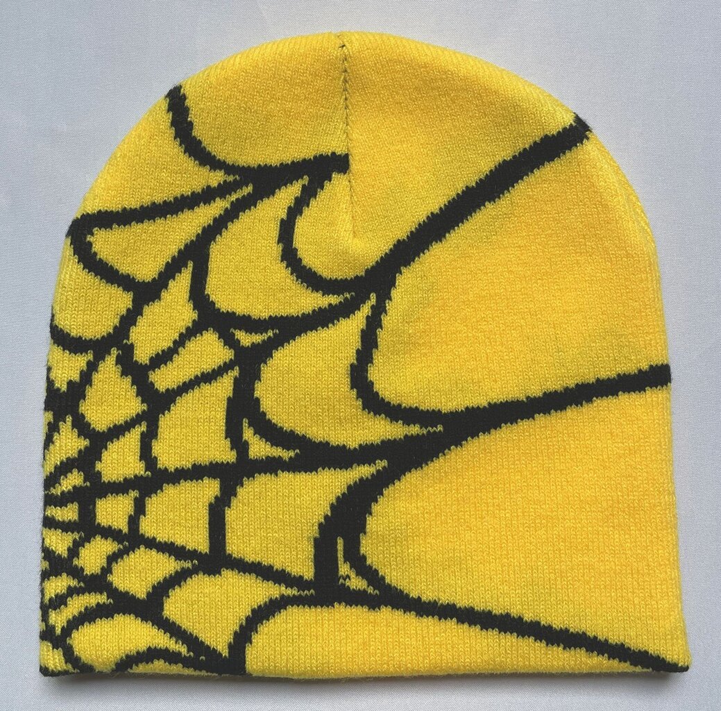 Y2K Knit Hat Spider Web Ratsastus Ulkoilu Urheilu Muoti Hattu Naiset Miehet hinta ja tiedot | Naisten päähineet | hobbyhall.fi