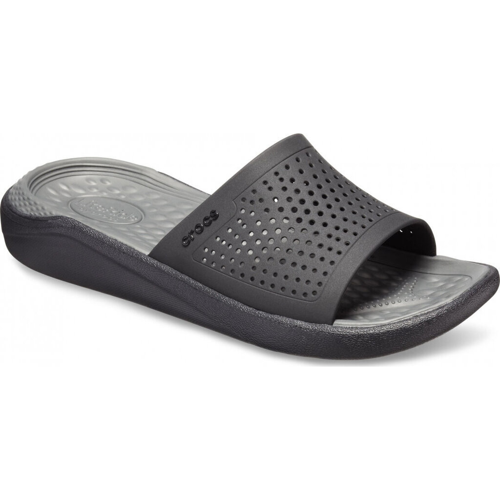 Crocs™ vapaa-ajan kengät LiteRide Slide, musta hinta ja tiedot | Naisten sandaalit ja tossut | hobbyhall.fi