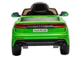 Audi RS Q8 -sähkömaasturi lapsille, 101 x 62 x 51 cm, vihreä hinta ja tiedot | Lasten sähköautot | hobbyhall.fi
