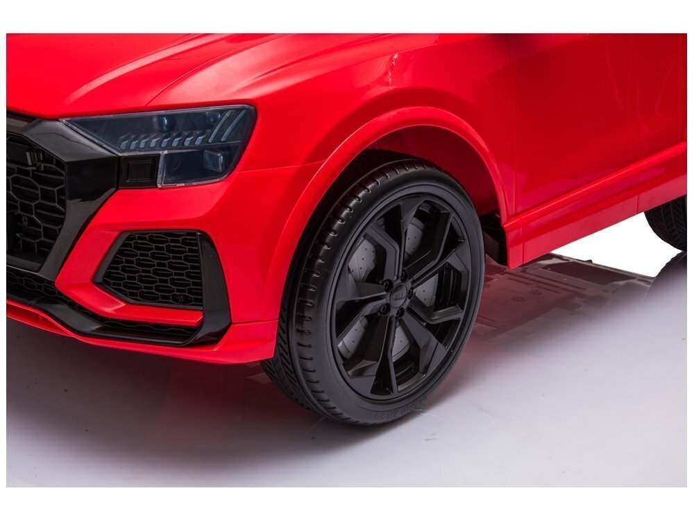 Lasten sähköinen urheiluauto Audi RS Q8, punainen hinta ja tiedot | Lasten sähköautot | hobbyhall.fi