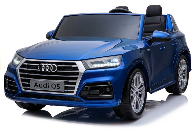 Audi Q5 lasten sähkömaasturi, sininen hinta ja tiedot | Lasten sähköautot | hobbyhall.fi