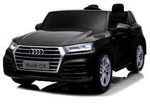 Audi Q5 lasten sähkömaasturi, musta hinta ja tiedot | Lasten sähköautot | hobbyhall.fi