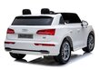 Audi Q5 lasten sähkömaasturi, valkoinen hinta ja tiedot | Lasten sähköautot | hobbyhall.fi