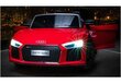 Lasten sähköinen urheiluauto Audi R8 Spyder, punainen hinta ja tiedot | Lasten sähköautot | hobbyhall.fi