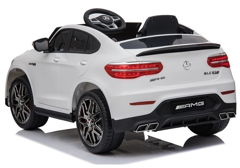 Mercedes QLS-5688 lasten sähköauto, valkoinen hinta ja tiedot | Lasten sähköautot | hobbyhall.fi