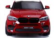 BMW X6M sähköauto, punainen hinta ja tiedot | Lasten sähköautot | hobbyhall.fi