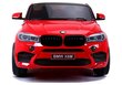 Lasten BMW X6 -sähköauto, punainen hinta ja tiedot | Lasten sähköautot | hobbyhall.fi