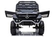 Mercedes Unimog 4 x 4 -sähkömaasturi, musta hinta ja tiedot | Lasten sähköautot | hobbyhall.fi