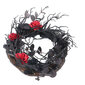 Halloween-seppele mustilla ABS keinotekoisilla oksilla Design Dead Red Flower Door Seppele kodin sisustukseen hinta ja tiedot | Hauskat juhlapelit ja -tuotteet | hobbyhall.fi