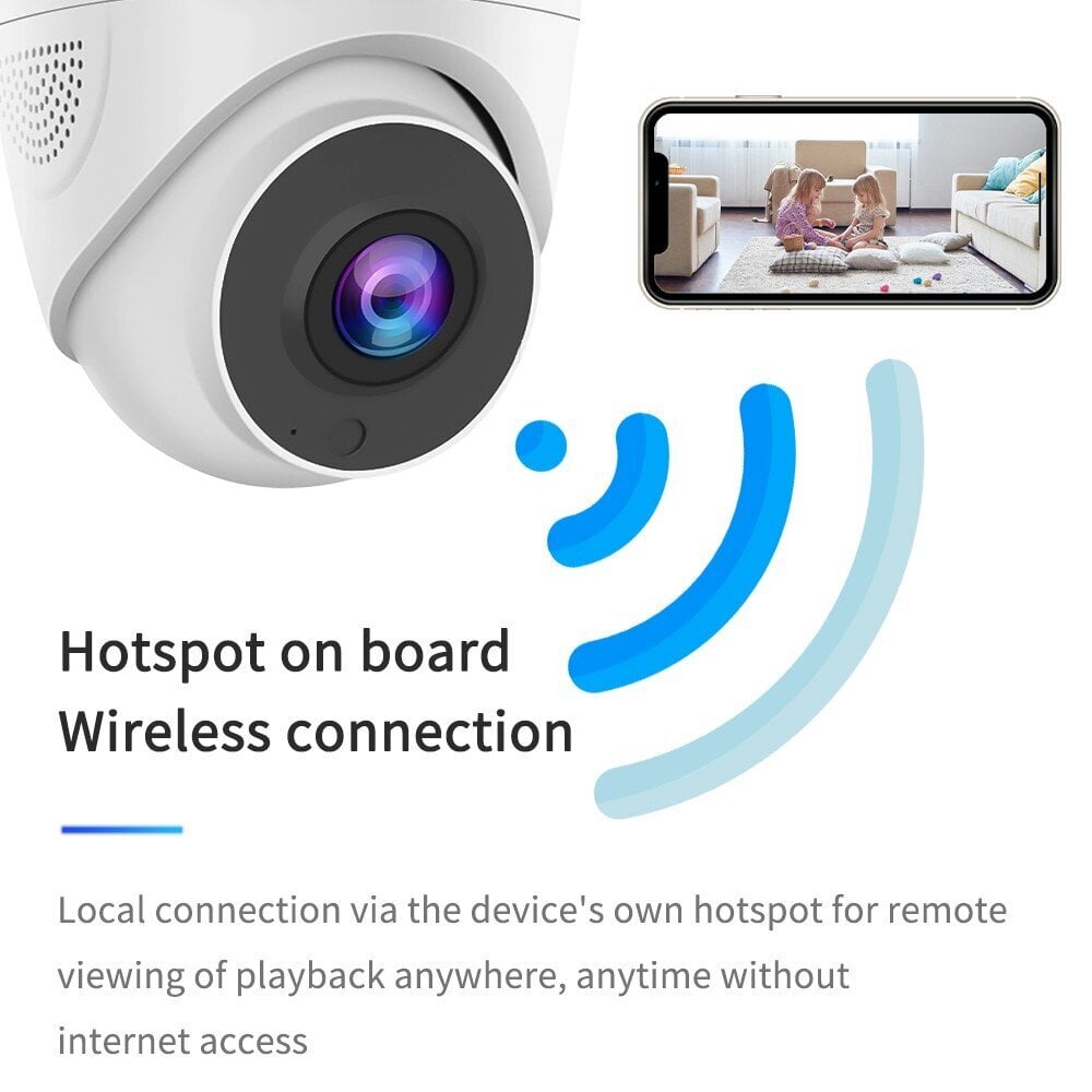 A5 sisävalvontakamera HD 1080P langaton verkkokamera matkapuhelin wifi-etäkamera kaksisuuntainen puhelu hinta ja tiedot | Web-kamerat | hobbyhall.fi