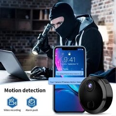 Piilokamerat - Valvontakamera liikkeentunnistimella ja pimeänäöllä - Langaton WiFi-kamera - 1080P sisäkamera - Nanny Cam - Vakoilukamera - Mini Ca hinta ja tiedot | Web-kamerat | hobbyhall.fi