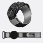 Kellon ranneke Yhteensopiva Samsung Galaxy Watchin 7 4 5 6 40mm 44mm (2024), 22mm Tukeva Nylon-punoslenkki Sport BandGrey kanssa hinta ja tiedot | Älykellojen ja aktiivisuusrannekkeiden lisätarvikkeet | hobbyhall.fi