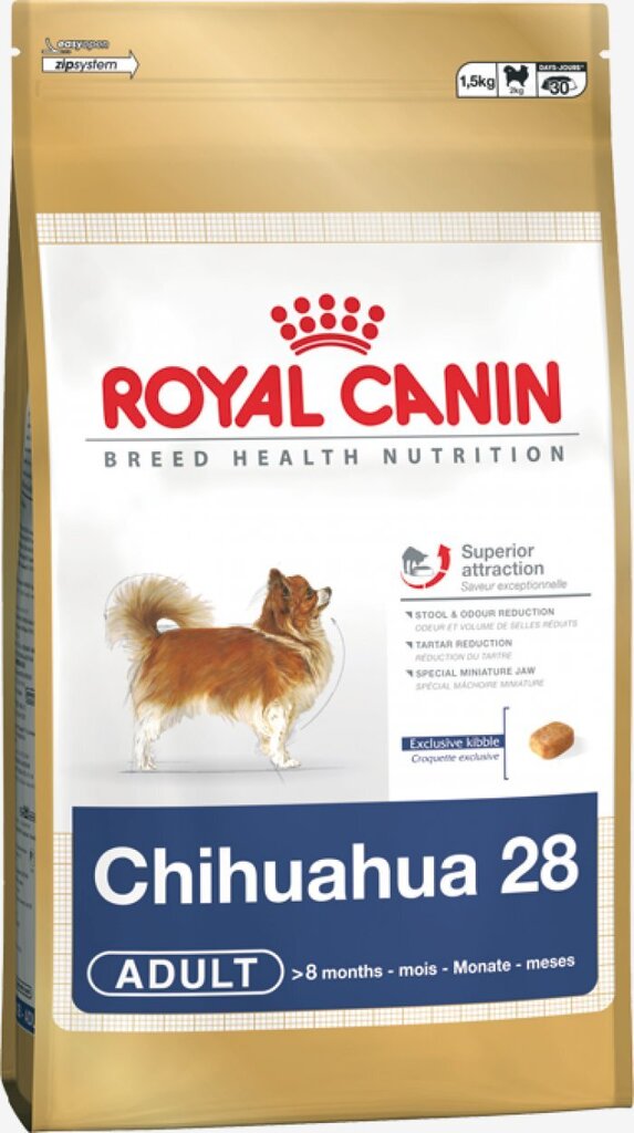 Royal Canin Chihuahua Adult 0,5 kg hinta ja tiedot | Koiran kuivaruoka | hobbyhall.fi