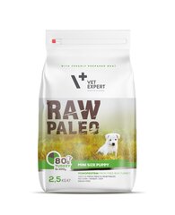 Raw Paleo pienille pennuille Puppy Mini, 2,5 kg hinta ja tiedot | Koiran kuivaruoka | hobbyhall.fi