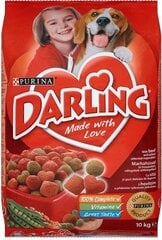 Darling kuivaruoka koiralle liha / vihannekset, 10 kg hinta ja tiedot | Koiran kuivaruoka | hobbyhall.fi