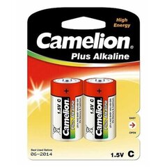 Camelion paristot Plus Alkali, C / LR14, 2 kpl hinta ja tiedot | Paristot | hobbyhall.fi