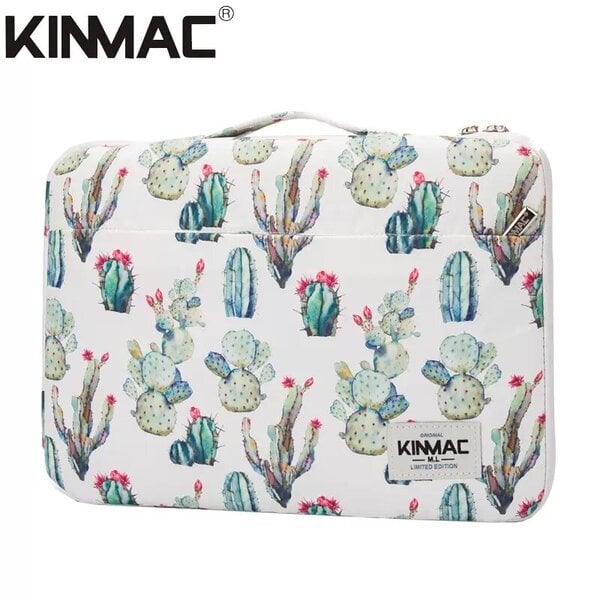 Cactus 14 tuuman iskunkestävä kannettavan tietokoneen laukku 12, 13, 14, 15,6 tuuman, vedenpitävä Lady Man Sleeve -kotelo MacBook Air Pro M1 -käsilaukkulle PC Dropship