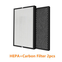 (2 kpl) Sharp Air Purifier HEPA-suodattimelle FP-FM40 FP-F40E F40L FM40L FM40E FU-Z35TA-W FP-F40TA Aktiivihiili FZ-F40HFE FZ-F40DFE 380 hinta ja tiedot | Liesituulettimien suodattimet | hobbyhall.fi