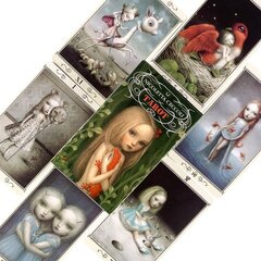 Nicoletta Ceccoli – Uudet Oracle Cards Games Tämä maaginen 48 kortin Oracle myydyimmältä moonologilta Yasmin Bolandilta Tarot Cards 18 lautapeliä hinta ja tiedot | Lautapelit ja älypelit | hobbyhall.fi