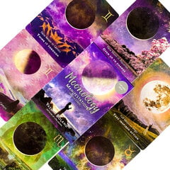 G Moonology Oracle - Uudet Oracle Cards Games Tämä maaginen 48 kortin Oracle myydyimmältä moonologilta Yasmin Bolandilta Tarot Cards 18 lautapeliä hinta ja tiedot | Lautapelit ja älypelit | hobbyhall.fi