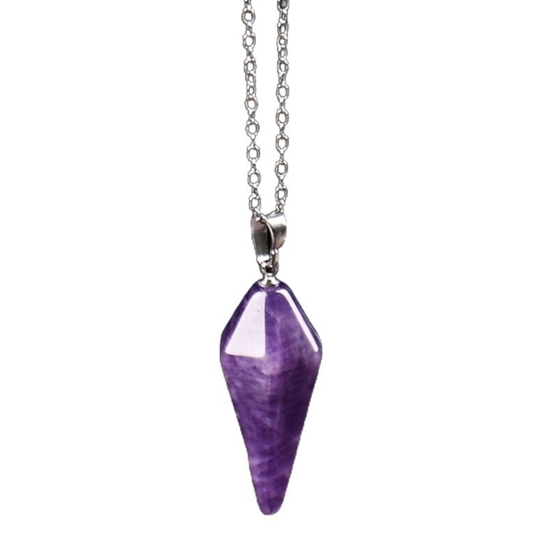 riipus-Pendulum Dowsing -ennustuslauta ja ametistisetti (Crystal Dowsing Pendulum -kaulakoru) Puinen puhelauta hinta ja tiedot | Lautapelit ja älypelit | hobbyhall.fi