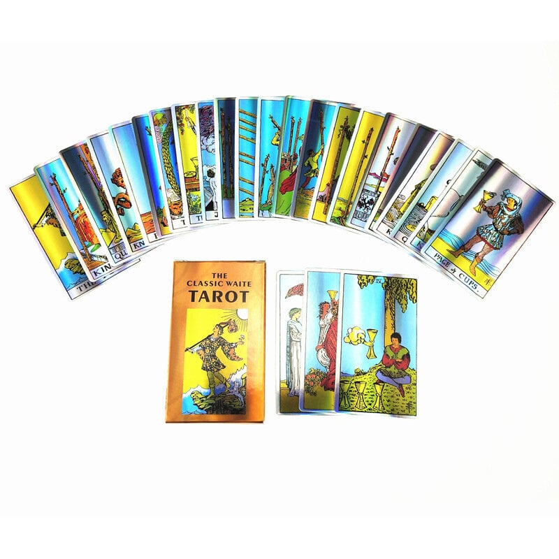 kuten pic-Manara Tarot Lautapelikortit Salaperäiset ennustamisohjeet Kansi Perhejuhlapelit Englanninkielinen versio Vintage-värikortit hinta ja tiedot | Lautapelit ja älypelit | hobbyhall.fi