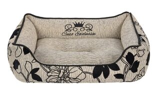 Cazo Exclusive Soft Bed Noir ruskea sänky koirille 95x75cm hinta ja tiedot | Cazo Lemmikit | hobbyhall.fi