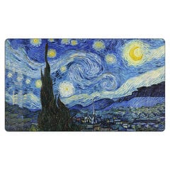 Starry Night-2-Black Lotus Game Playmat Anti-Slip Magic Lautapelit Pöytämatto Kauppakortit Pelimatto Ilmainen vedenpitävä laukku hinta ja tiedot | Lautapelit ja älypelit | hobbyhall.fi