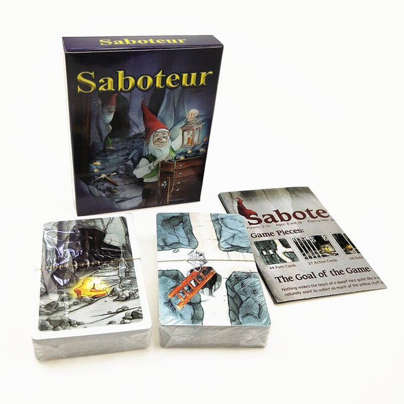 Saboteur Lautalahja Ennustaminen -korttipeli Uusi Mysteeri Tarot Deck -lautapeli Hauska Ennustaminen Lautajuhlamoninpeli Viihdepeli hinta ja tiedot | Lautapelit ja älypelit | hobbyhall.fi