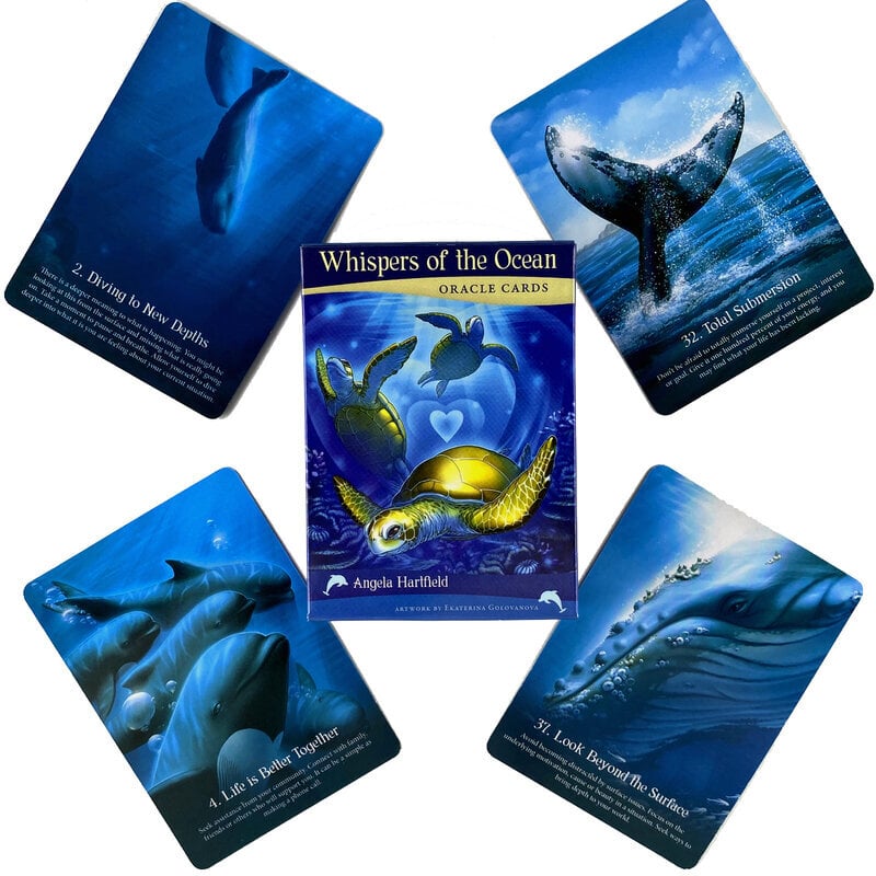 Whisper Ocean-Awakened Soul Oracle -korttipakka Tarot-kortit Uudet korkealaatuiset lautapelit kohtalon ennustamiseen Juhlakorttipelit Tarot-lahja hinta ja tiedot | Lautapelit ja älypelit | hobbyhall.fi