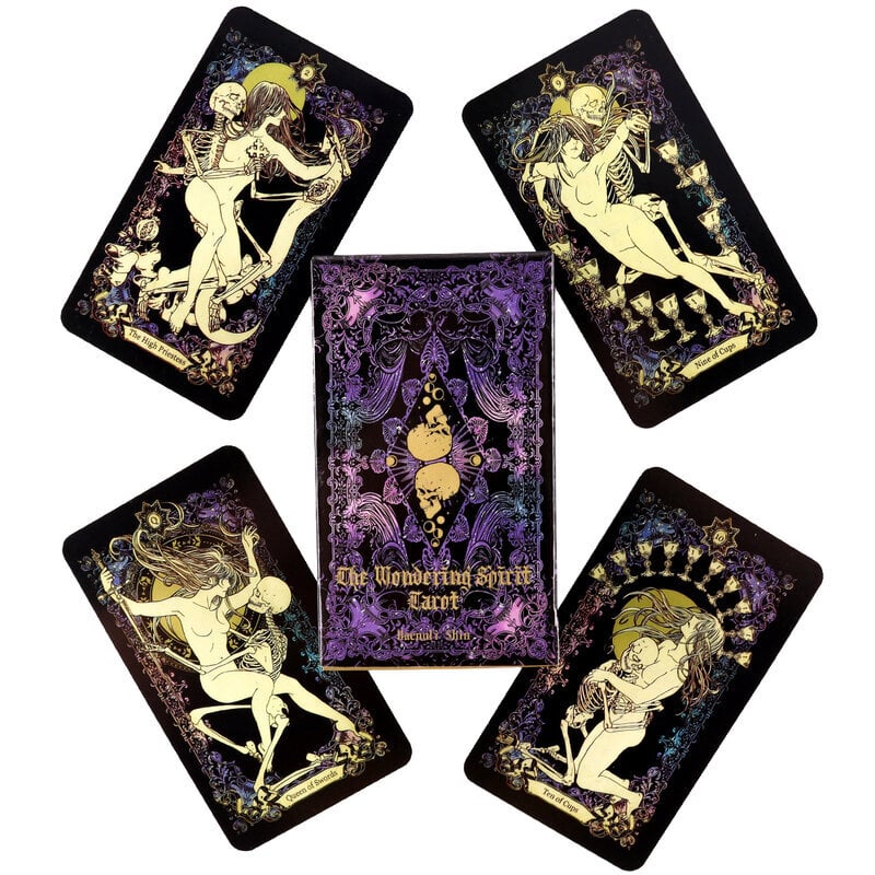 Vaeltava henki-kabbalistinen Tarot 5781 -korttipakka ennustamiseen Englanninkielinen versio Tarot-korttikortti Oracle Card -lautapeli aikuisille PDF-oppaalla hinta ja tiedot | Lautapelit ja älypelit | hobbyhall.fi