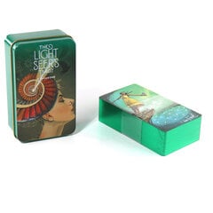 kuvana - Luun tarot-kansi kultareunoilla Laadukkaat Tarot-kortit Ennustelevat opastukset Lautapeli Vapaa-ajan juhlat hinta ja tiedot | Lautapelit ja älypelit | hobbyhall.fi