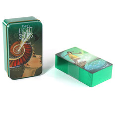 kuvana - The Bone Tarot Deck kultareunoilla korkealaatuinen 78 kpl lautapeli Salaperäinen ennustamispakka juhlapelit vintage värikortit hinta ja tiedot | Lautapelit ja älypelit | hobbyhall.fi