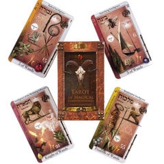 Tarot of Magical-The Lost Forest Tarot-kannen vapaa-ajan juhlapöytäpeli Laadukkaat ennustavat profetia-oraakkelikortit PDF-opaskirjalla hinta ja tiedot | Lautapelit ja älypelit | hobbyhall.fi