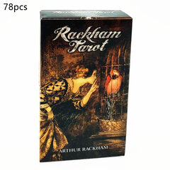 rackham tarot-78 korttipakka Thelema Tarot Englanti Oracle Pelikortti Perhejuhlalautapeli hinta ja tiedot | Lautapelit ja älypelit | hobbyhall.fi