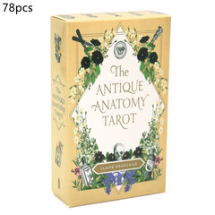 Antiikkinen anatomia-78 korttipakka Thelema Tarot Englannin Oracle Pelikortti Perhejuhlalautapeli hinta ja tiedot | Lautapelit ja älypelit | hobbyhall.fi