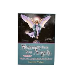 Oracle Cards - Viestit enkeleiltäsi Oracle Cards Salaperäinen Ennustaminen Kohtalo Ennustava Korttiystävä Juhlaviihde Lautapeli hinta ja tiedot | Lautapelit ja älypelit | hobbyhall.fi