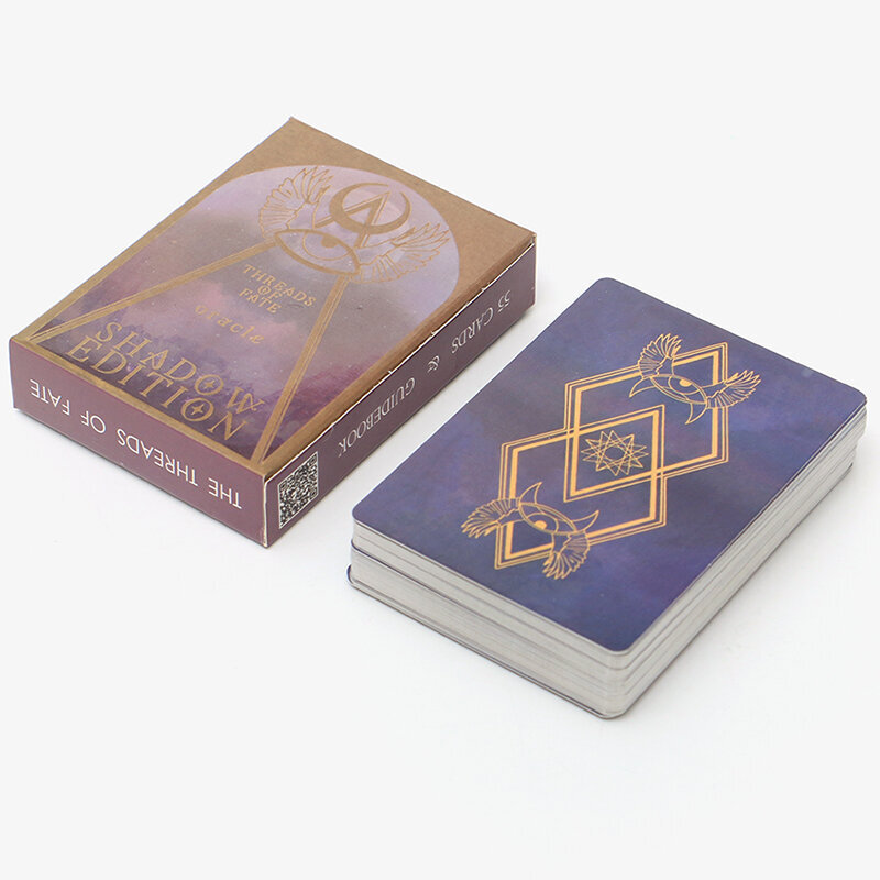 Kohtalon säikeet – Korkealaatuiset Kohtalon säikeet Oracle Cards Shadow Edition Golden Lines Yksinkertainen muotoilu perheviihteen lautapeleihin hinta ja tiedot | Lautapelit ja älypelit | hobbyhall.fi